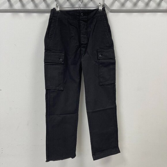 Sundry DSTLD Straight Leg Cargo Pant in Black - Size 26 - NWT - Picture 3 of 7